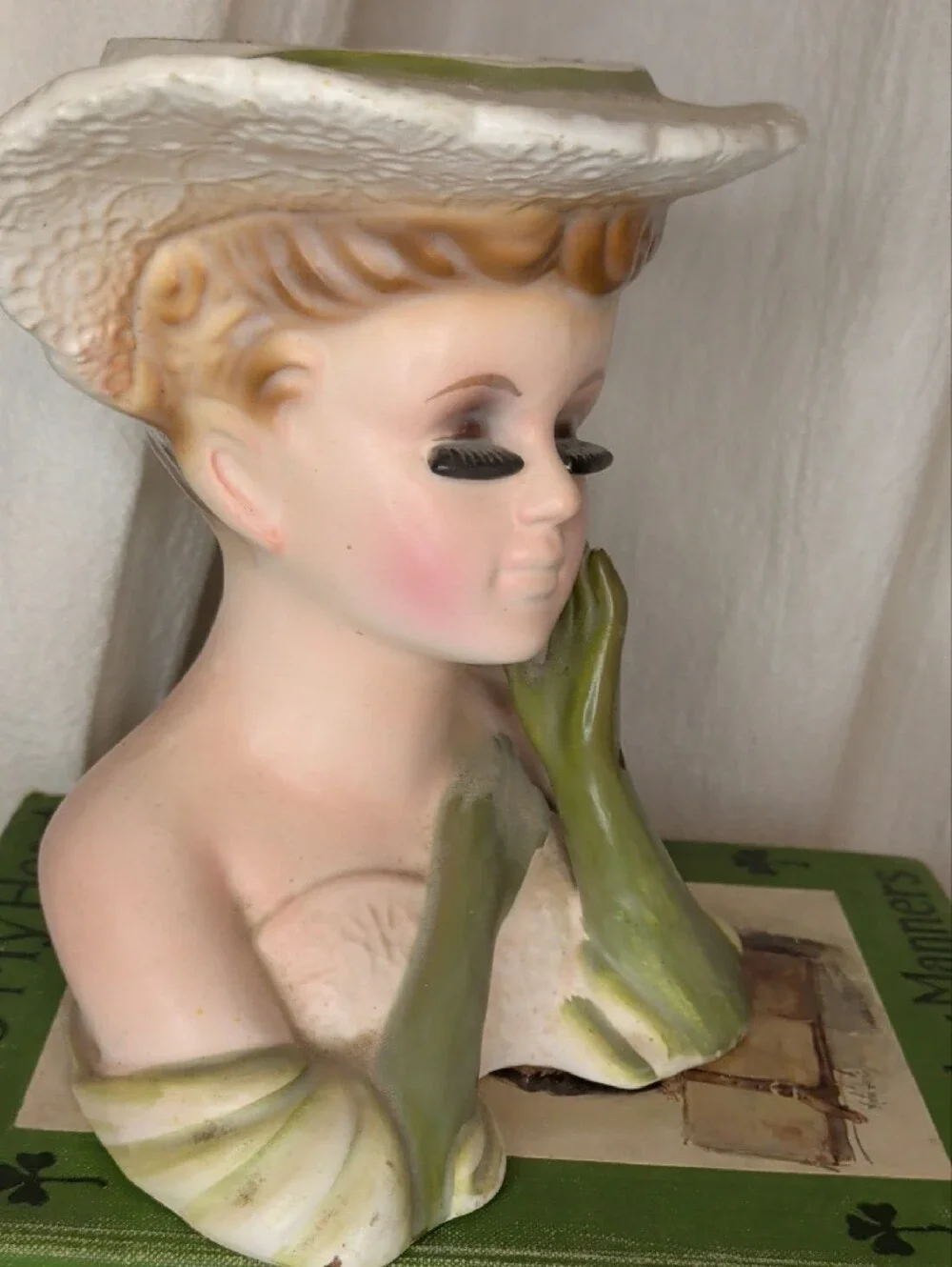 Lefton collectible lady